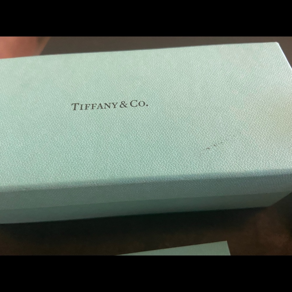 Tiffany & Co eyeglasses box, bag, and certificate of authenticity pack. - Picture 4 of 6